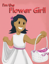 Load image into Gallery viewer, Flower Girl Customized Book
